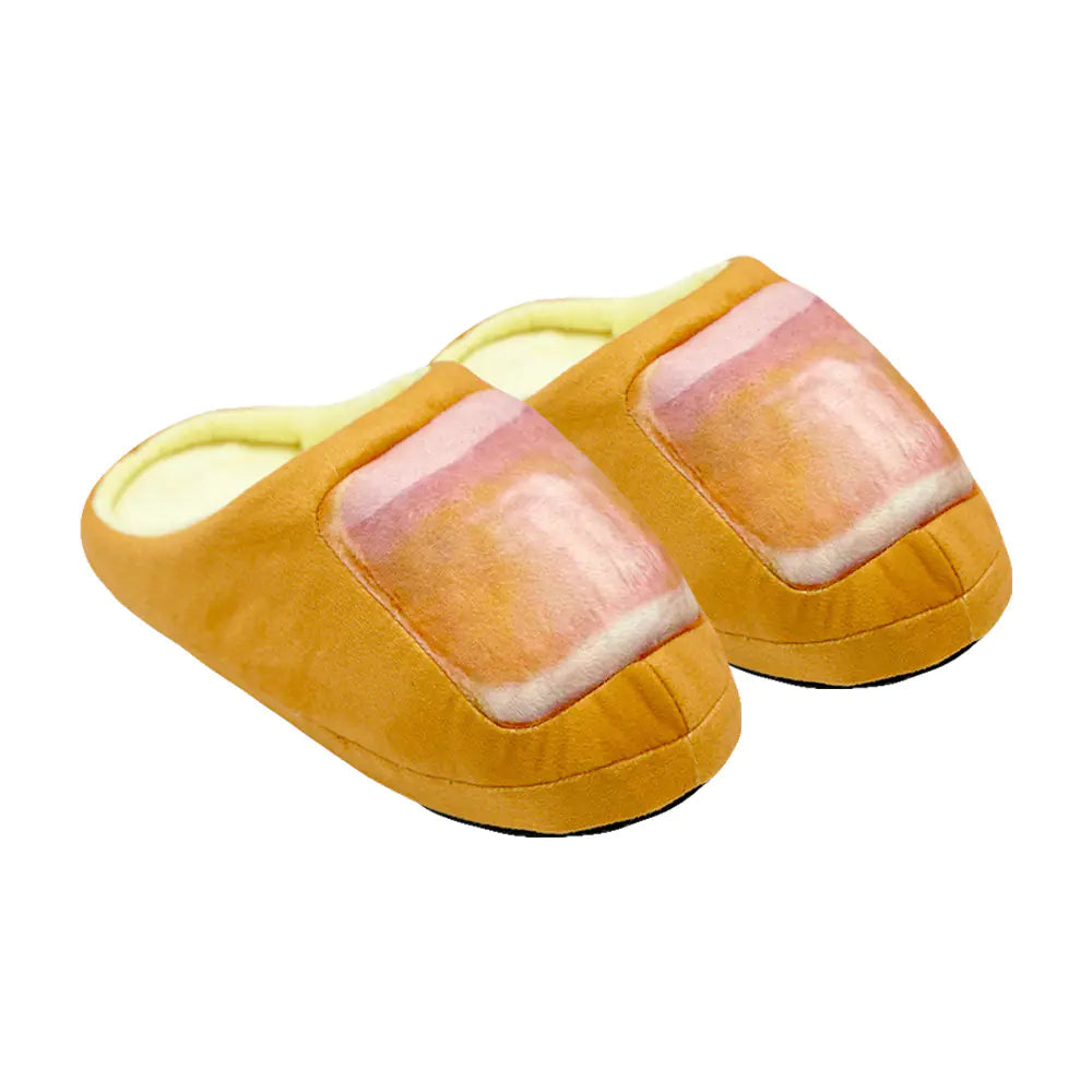 Plush Toe Home Slippers