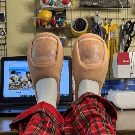 Toe Slip-On Slippers